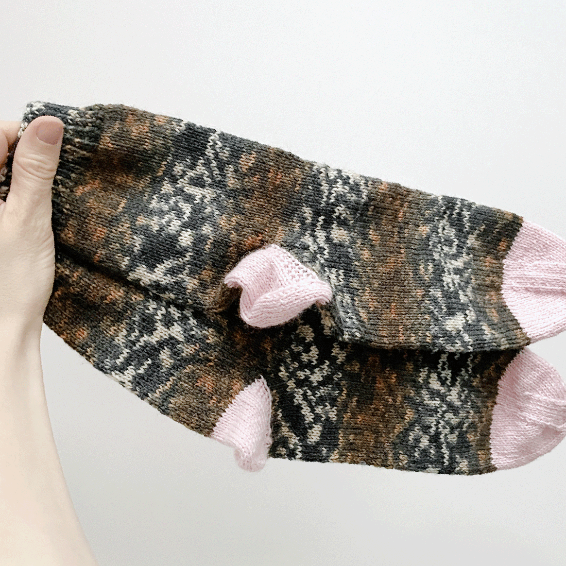 gestrickte Socken